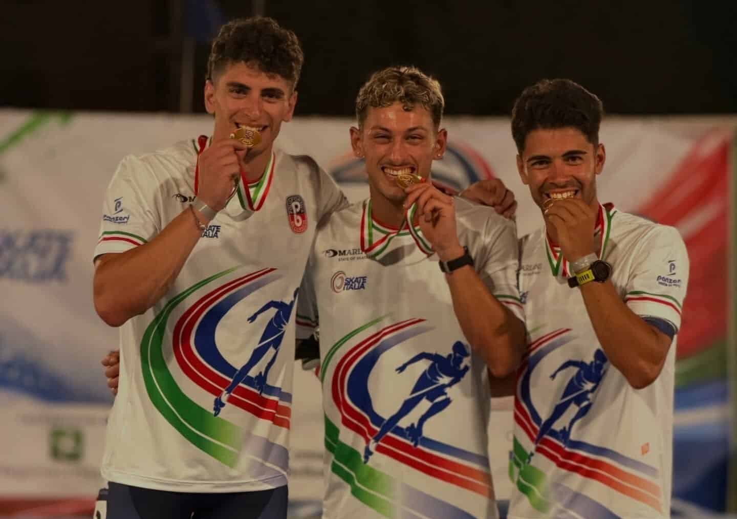 Vincenzo Maiorca sul podio dei Campionati Italiani Corsa 2026 a Bellusco