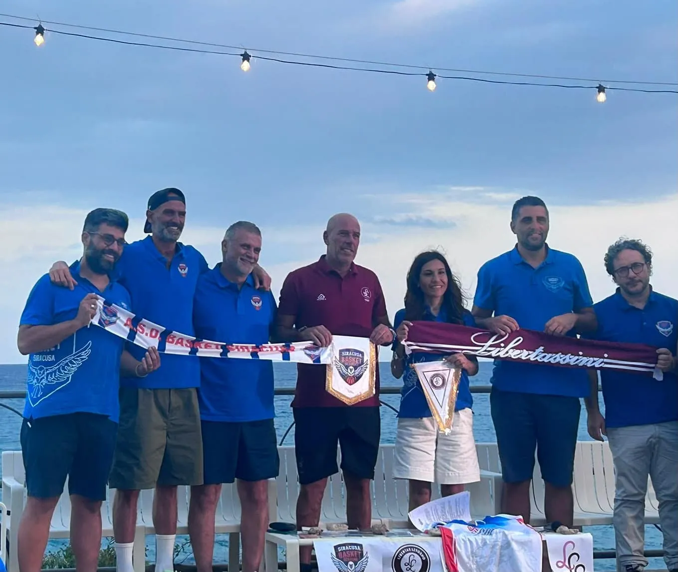 Progetto Link Siracusa Basket, presentazione della partnership tra Siracusa Basket e Libertas Livorno